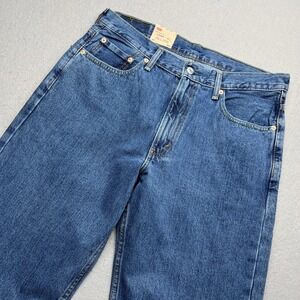 Levi's 550 Relaxed Fit Jeans Blue Medium Wash 34x34 Mens Denim 90s Streetwear